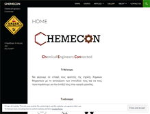 Tablet Screenshot of chemecon.org